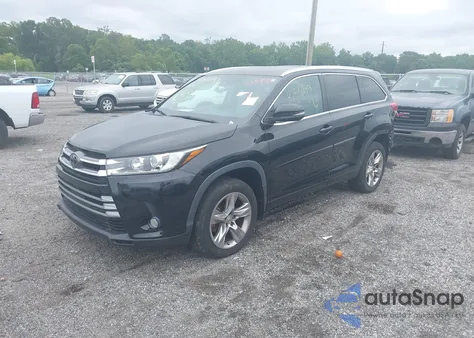 2018 Toyota Highlander Limited из США, поврежденный, VIN 5TDDZRFH6JS839240